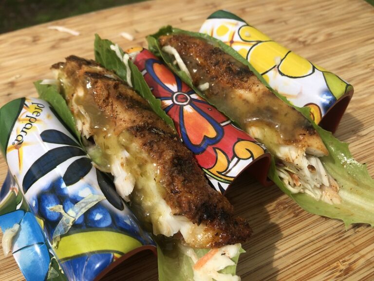 Grilled Barramundi from Costco {With Amazing Lemon Butter Sauce} – Extraordinary BBQ