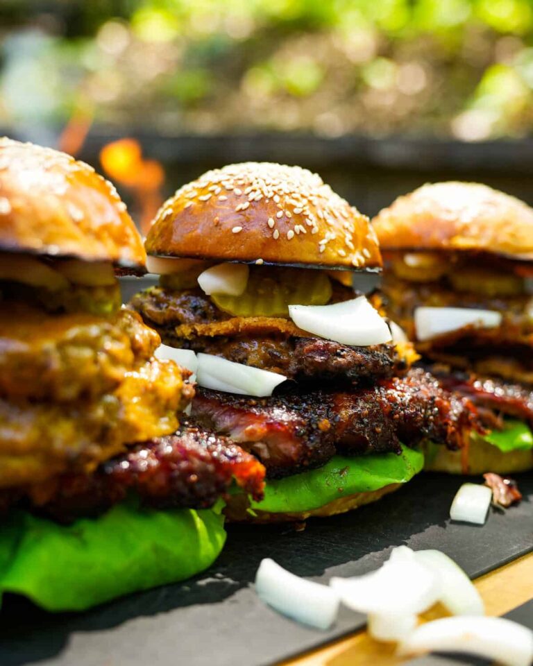 McRib Burger – Over The Fire Cooking