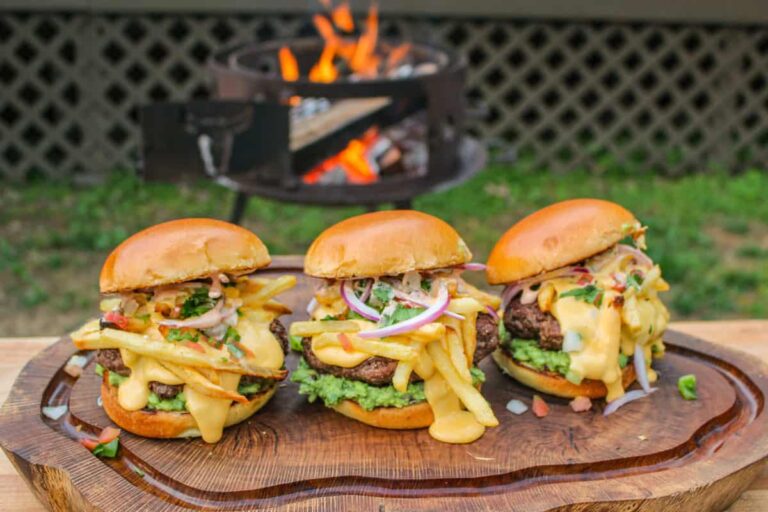 California Burrito Style Burger – Over The Fire Cooking