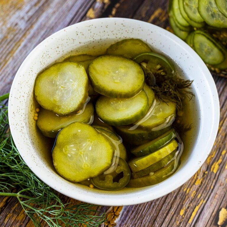 Sweet and Spicy Pickles – Chiles and Smoke