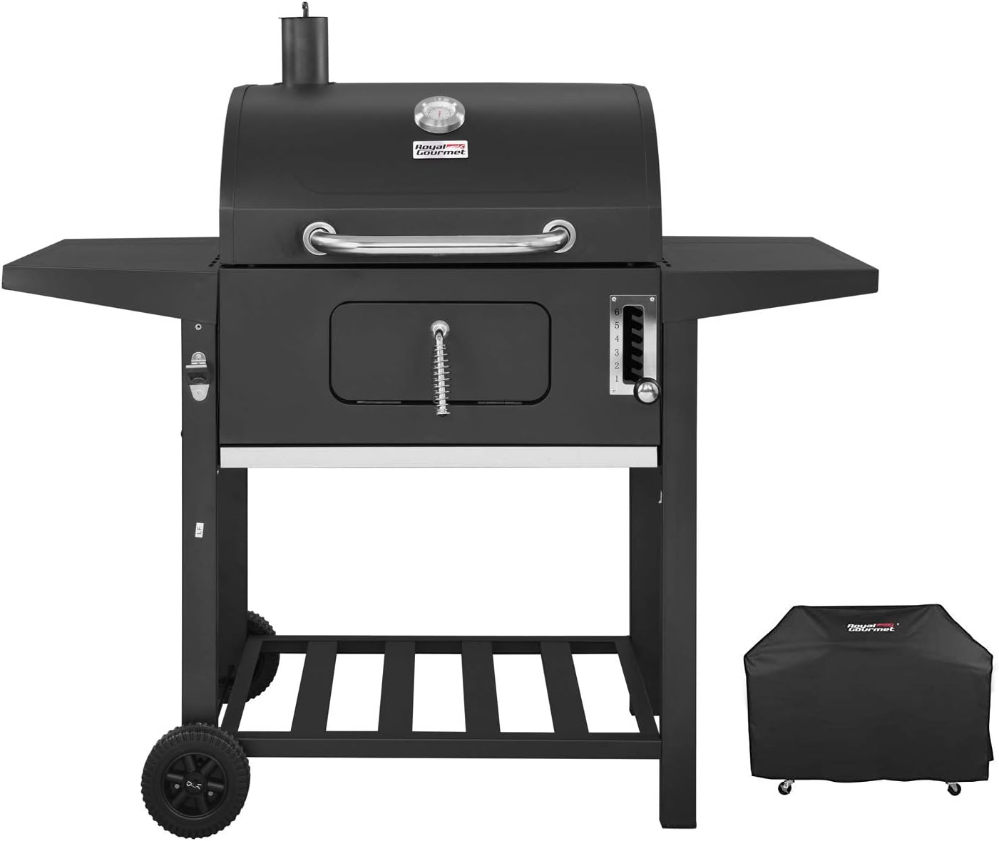 Royal Gourmet CD1824AC 24 Inch Charcoal Grill BBQ Outdo…