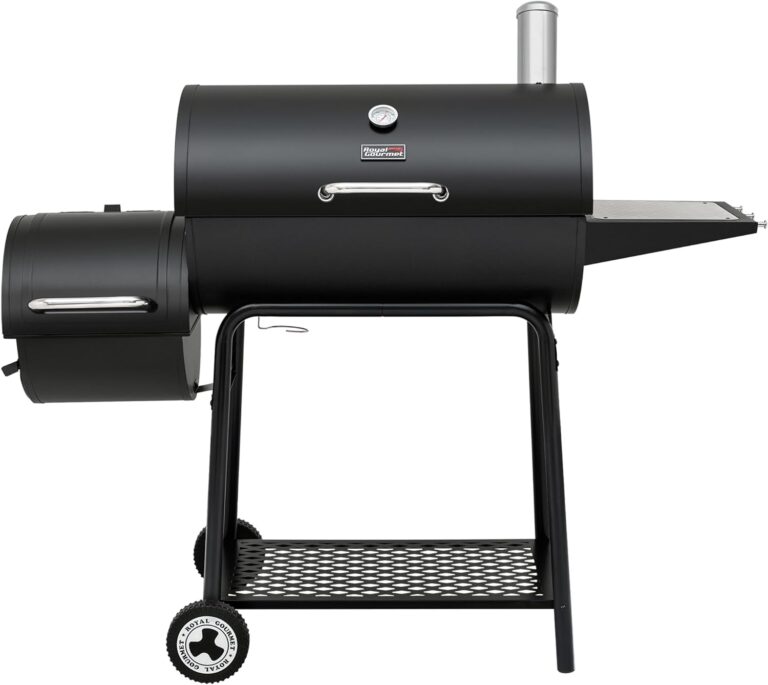 Royal Gourmet CC1830M 30-Inch Barrel Charcoal Grill wit…