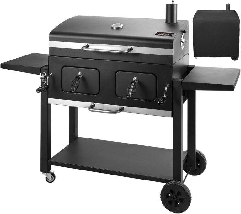 Charcoal Grill Outdoor BBQ Grill, Extra Large Cooking A…