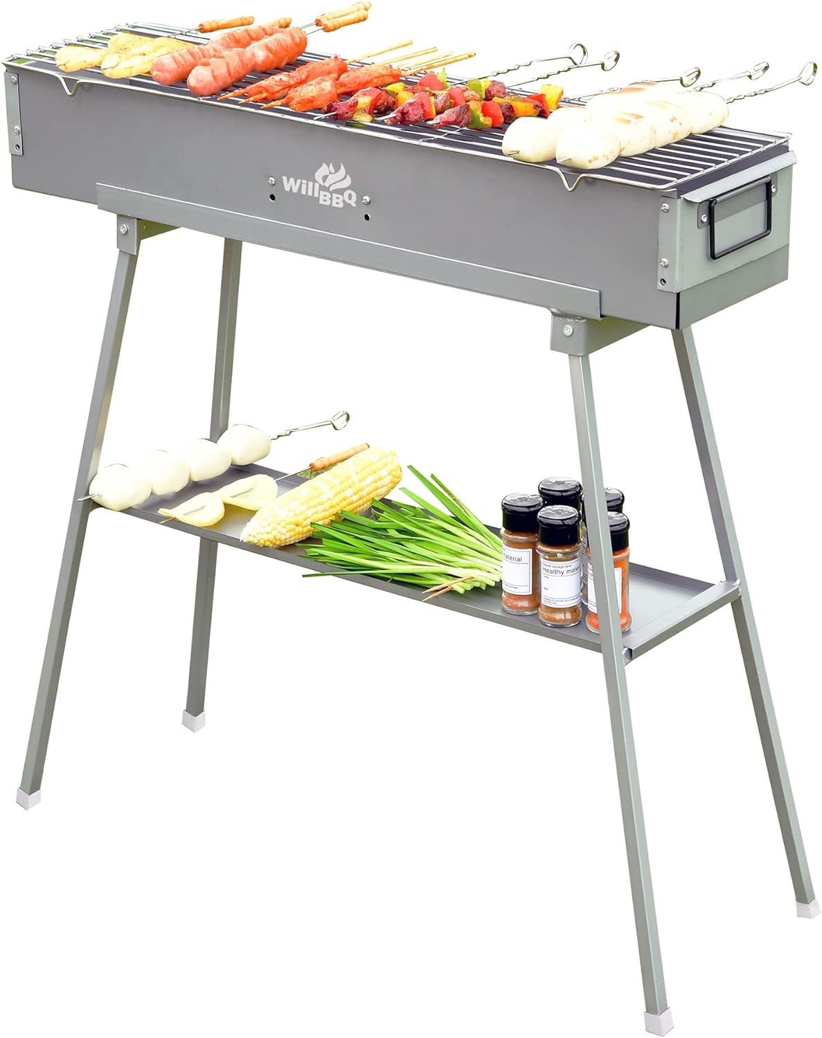 Commercial Quality Portable Charcoal Grills Multiple Si…