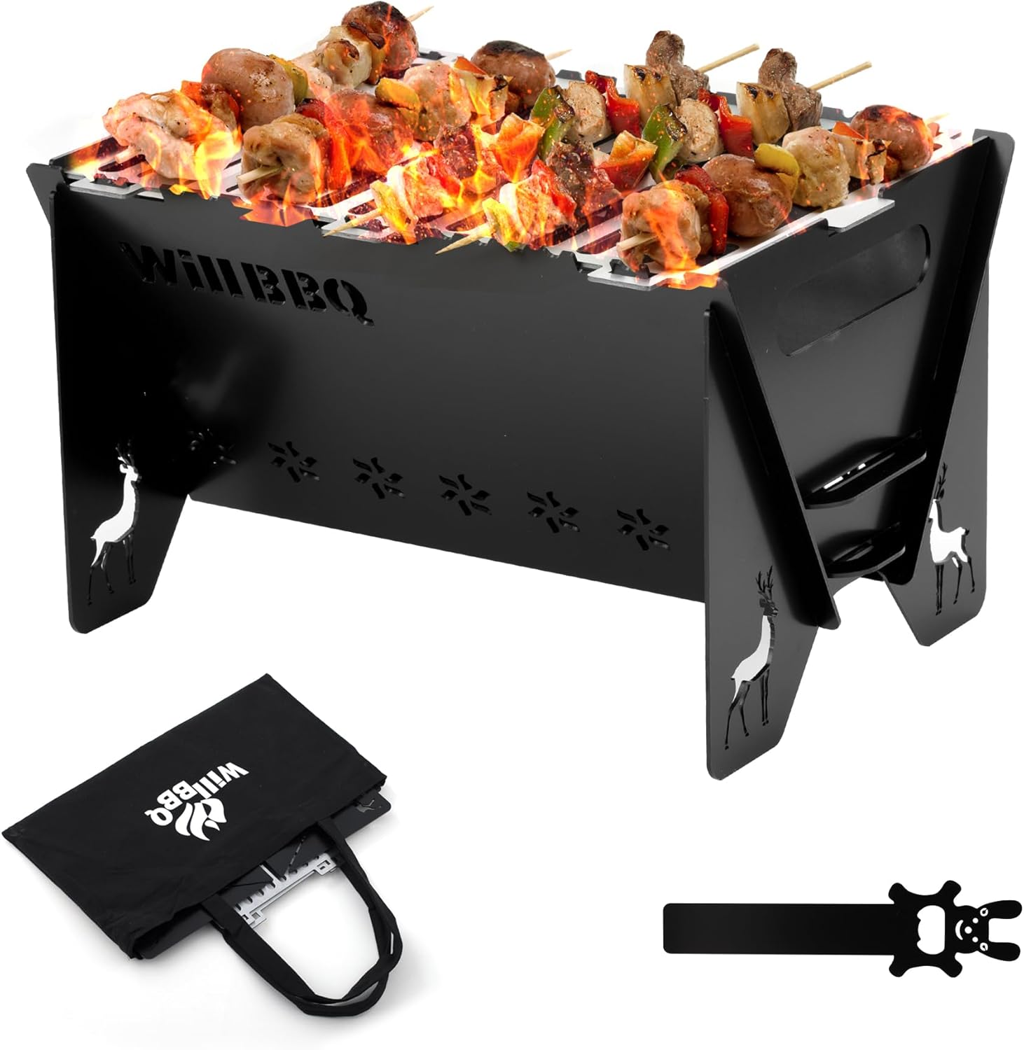 Charcoal Grills Quality Portable Detachable Folding,Ske…