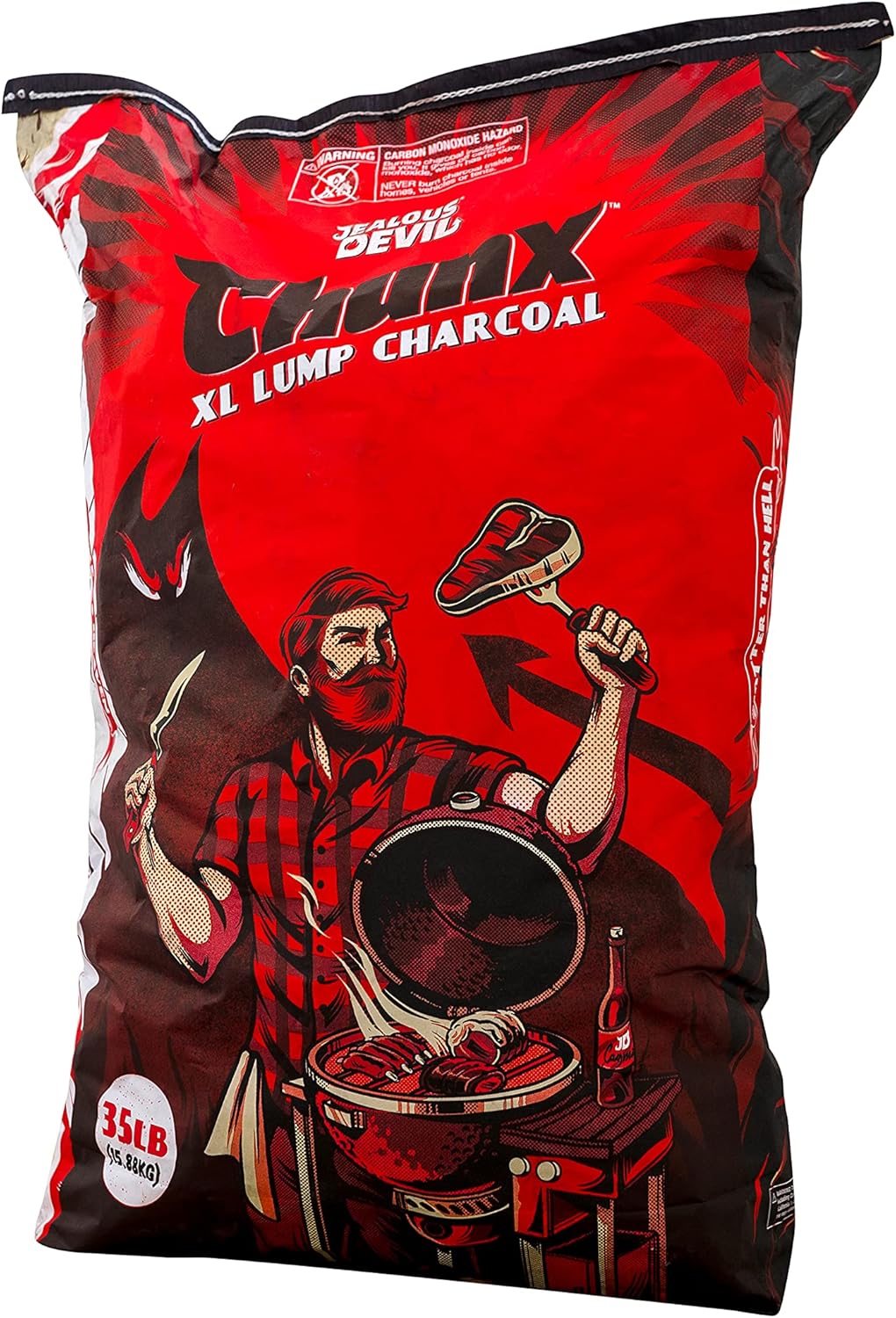 Jealous Devil All Natural Hardwood Lump Charcoal – 35LB