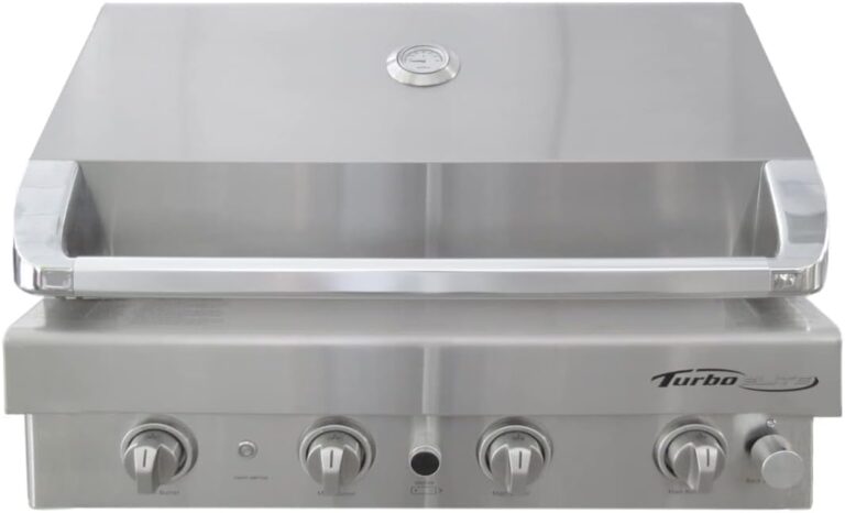 Barbeques Galore Turbo Elite 32-inch 4-Burner Built-in …