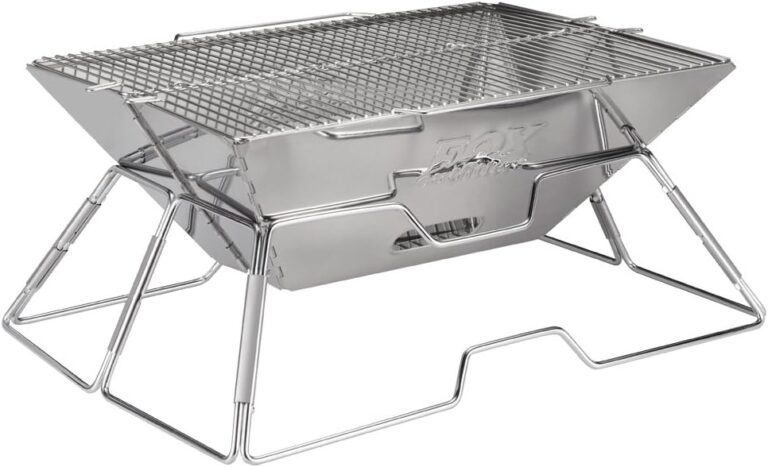 Quick Grill Large: Portable Camping Charcoal Grill with…