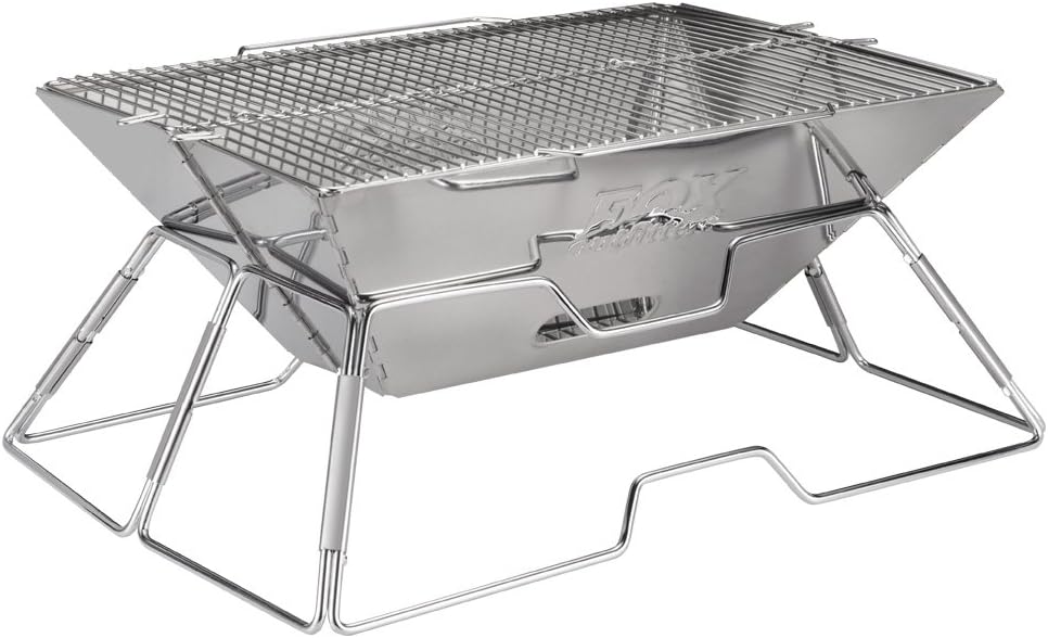 Quick Grill Large: Portable Camping Charcoal Grill with…