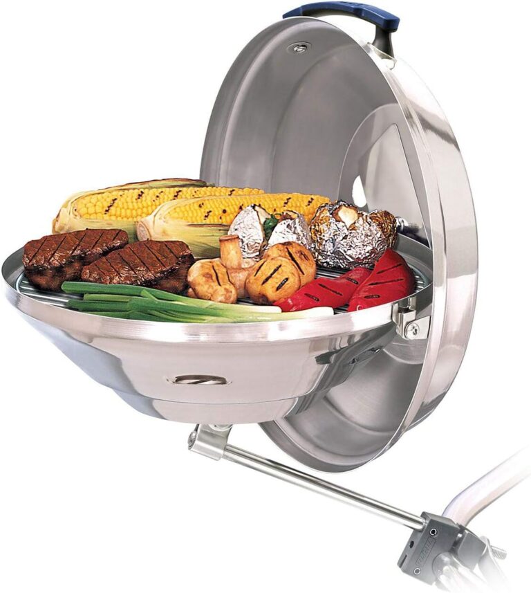 Magma Products Marine Kettle, Charcoal Grill w/ Hinged …