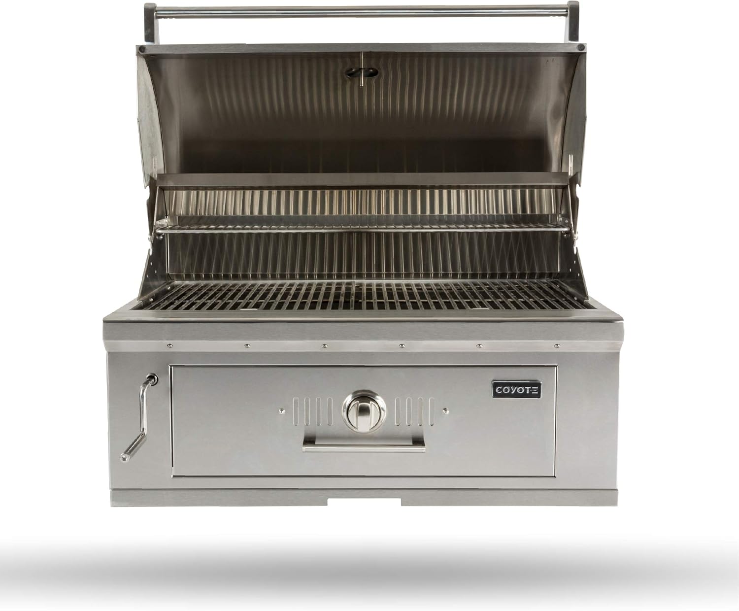 Coyote 36-Inch Built-in Charcoal Grill – C1CH36, Stainl…