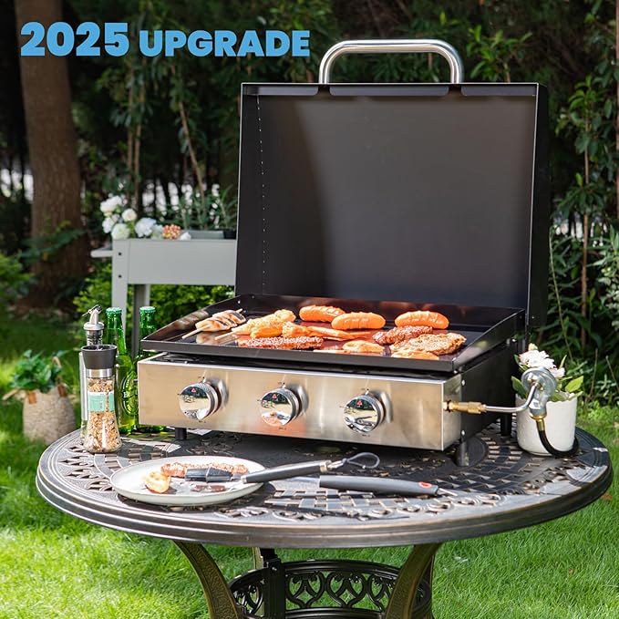 GREEN PARTY 22 inch Tabletop Griddle Portable