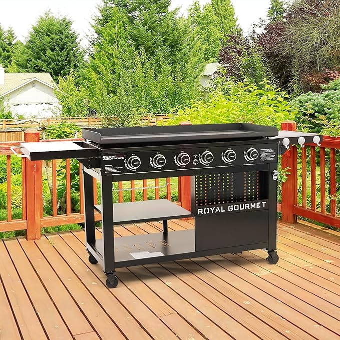 Royal Gourmet 6 Burner Propane Gas Griddle