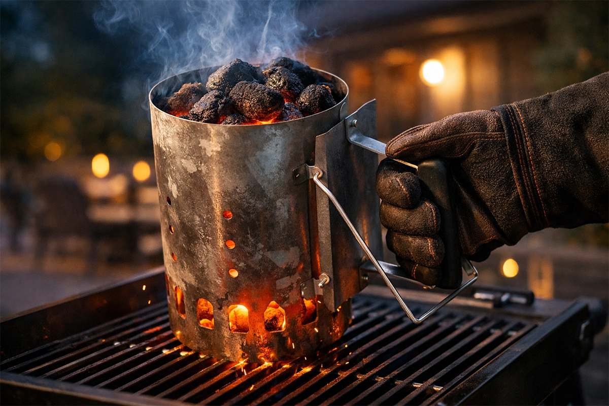 How to Use a Charcoal Chimney Starter — The Right Way