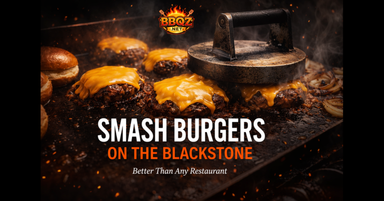 Smash Burgers on the Blackstone — Better Than Any Restaurant
