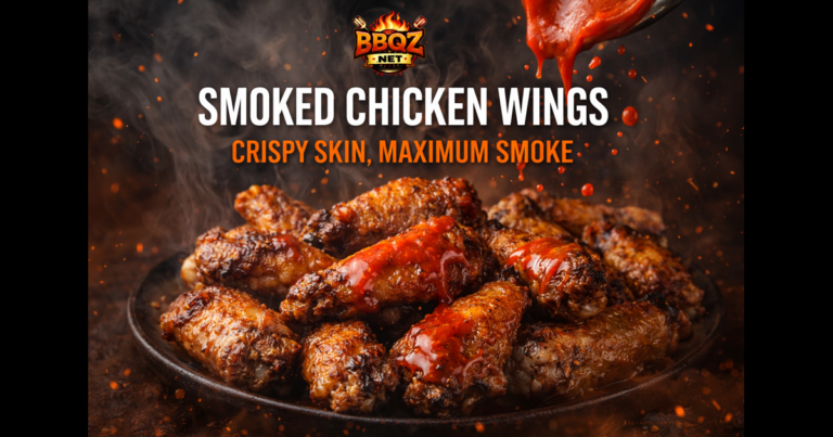 Smoked Chicken Wings — Crispy Skin, Maximum Smoke